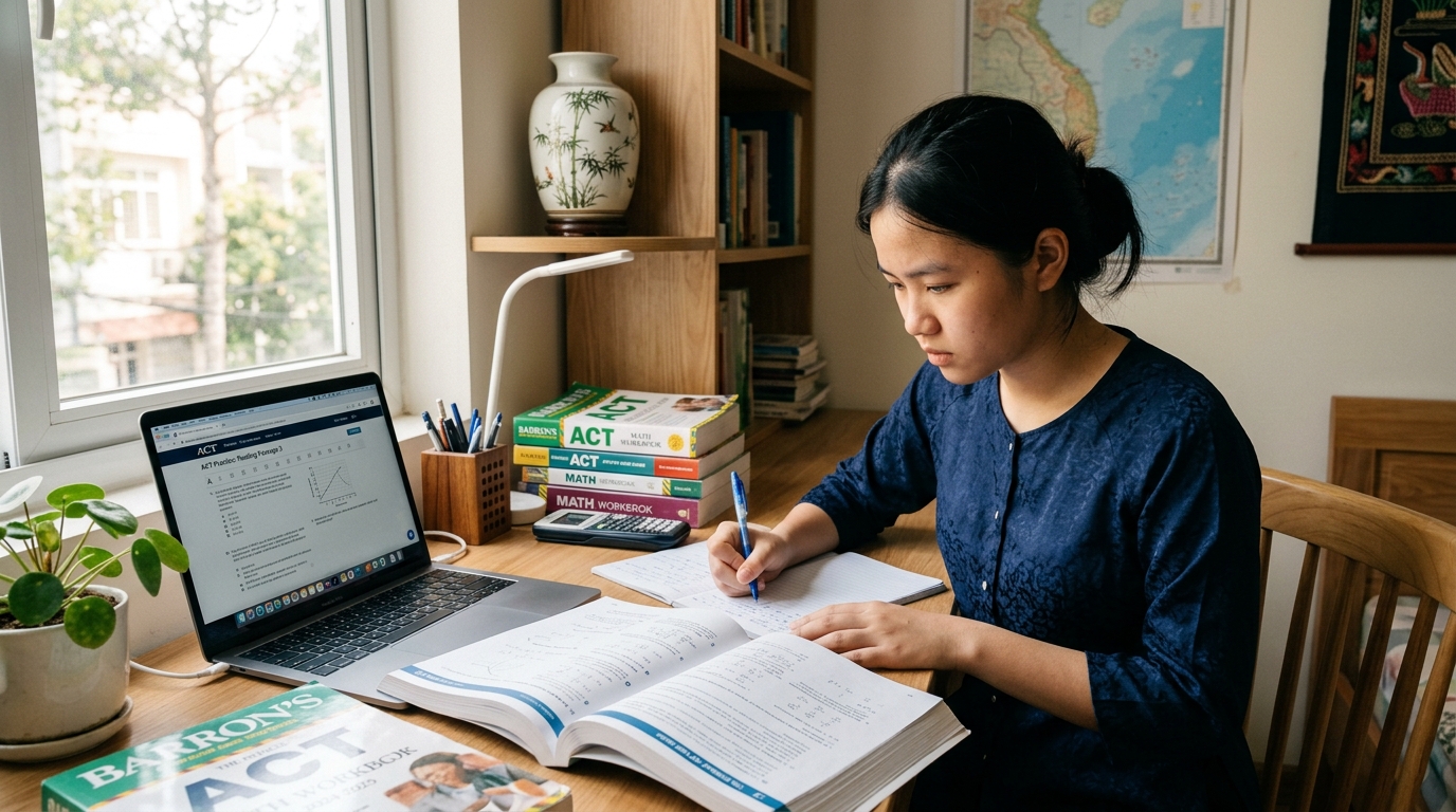 Giải mã mọi dạng câu hỏi ACT: English, Math, Reading, Science và Writing