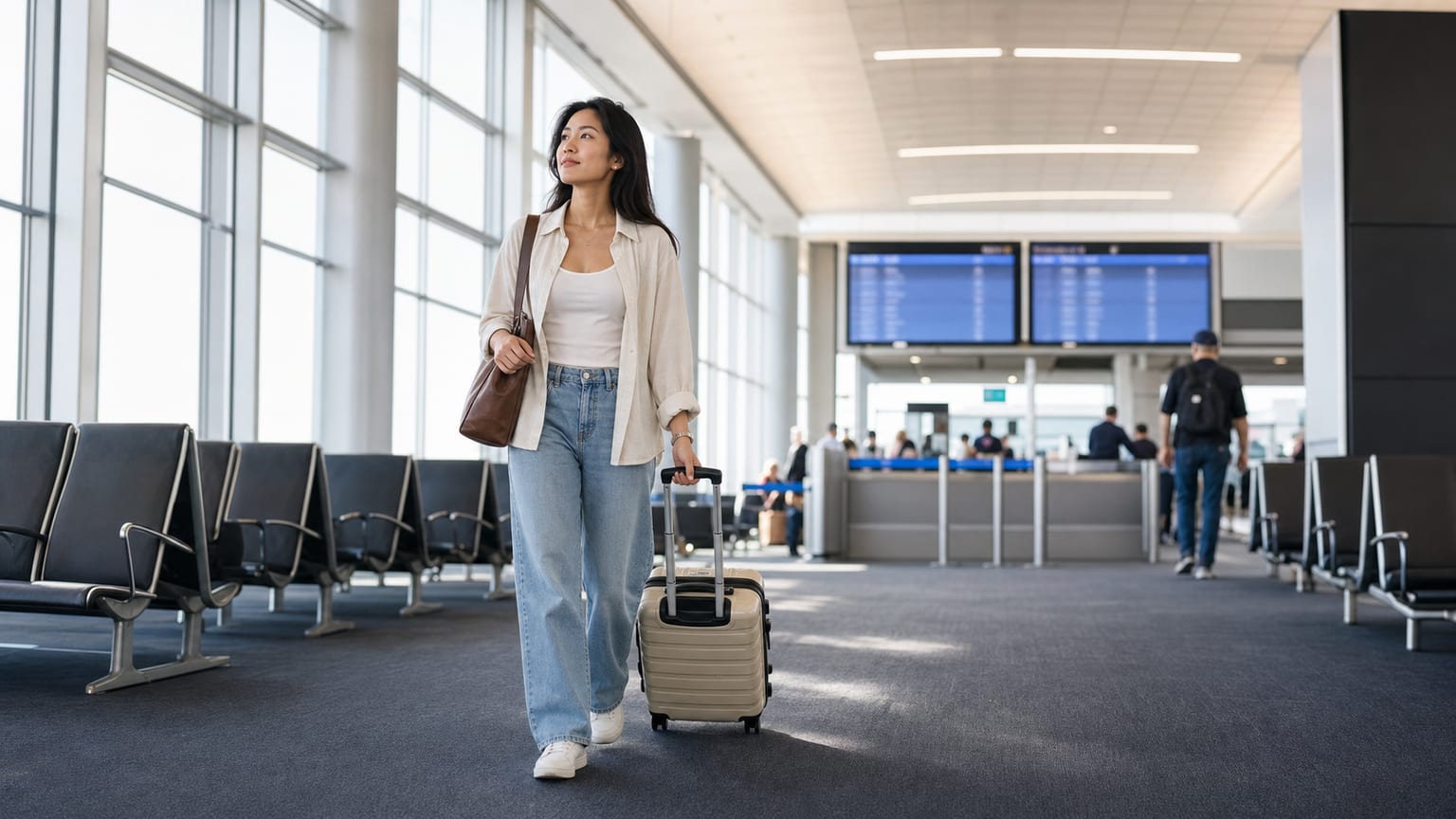 Bạn Cần Tiếng Anh Gì ở Sân bay Mỹ, Qua An ninh, và Trên một Chuyến bay?