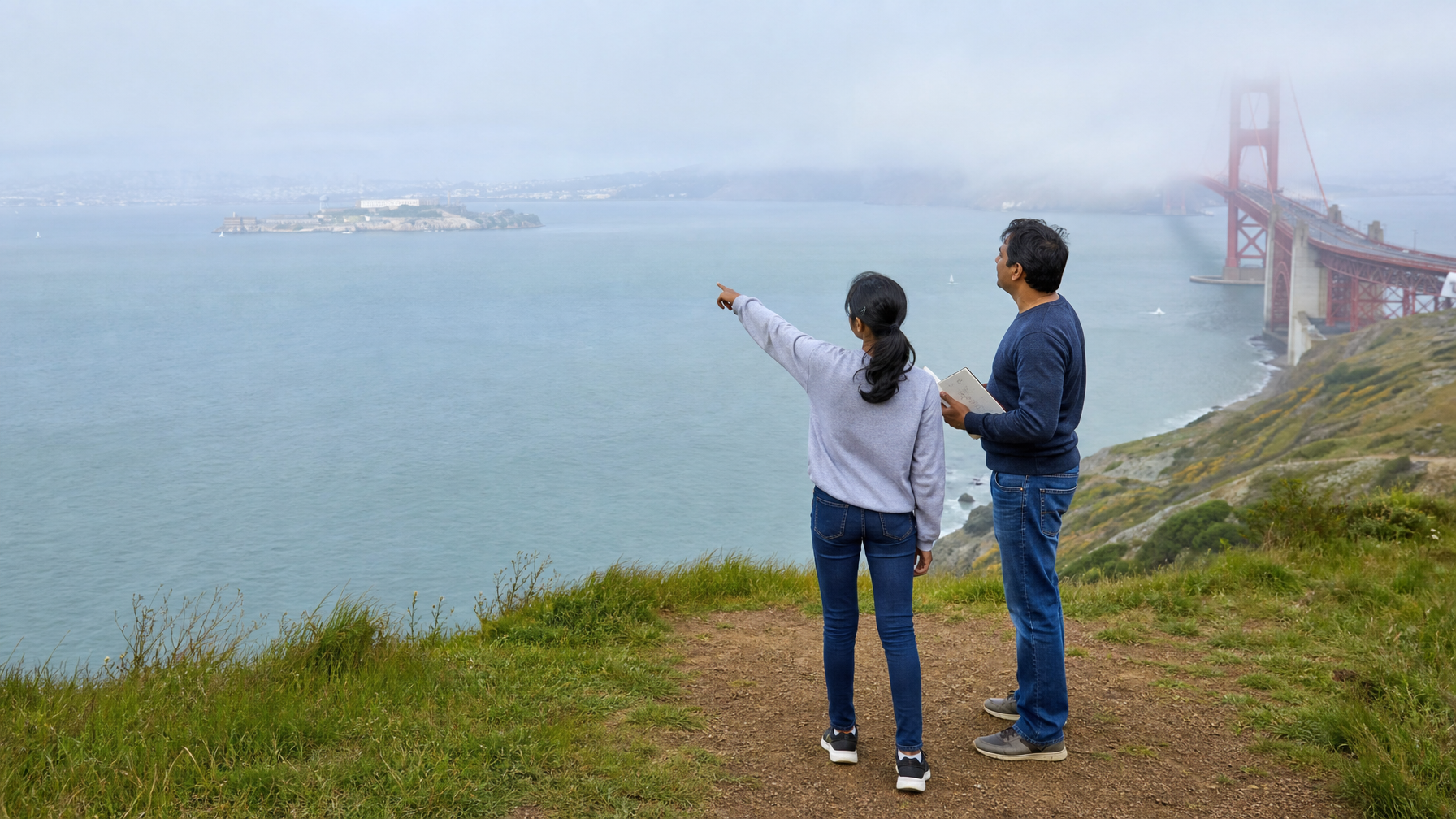 क्या Alcatraz और Golden Gate Bridge एक Study-Travel दिन के लायक हैं?