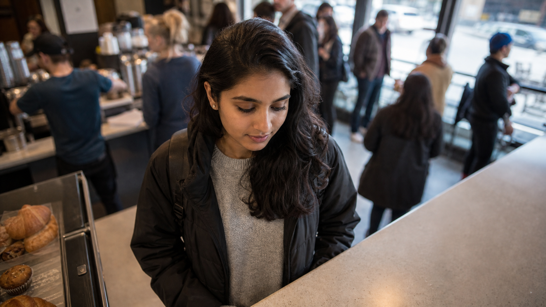 Zingerman's, Cafes, और Campus Food Spots पर आपको कौन-सी English चाहिए?