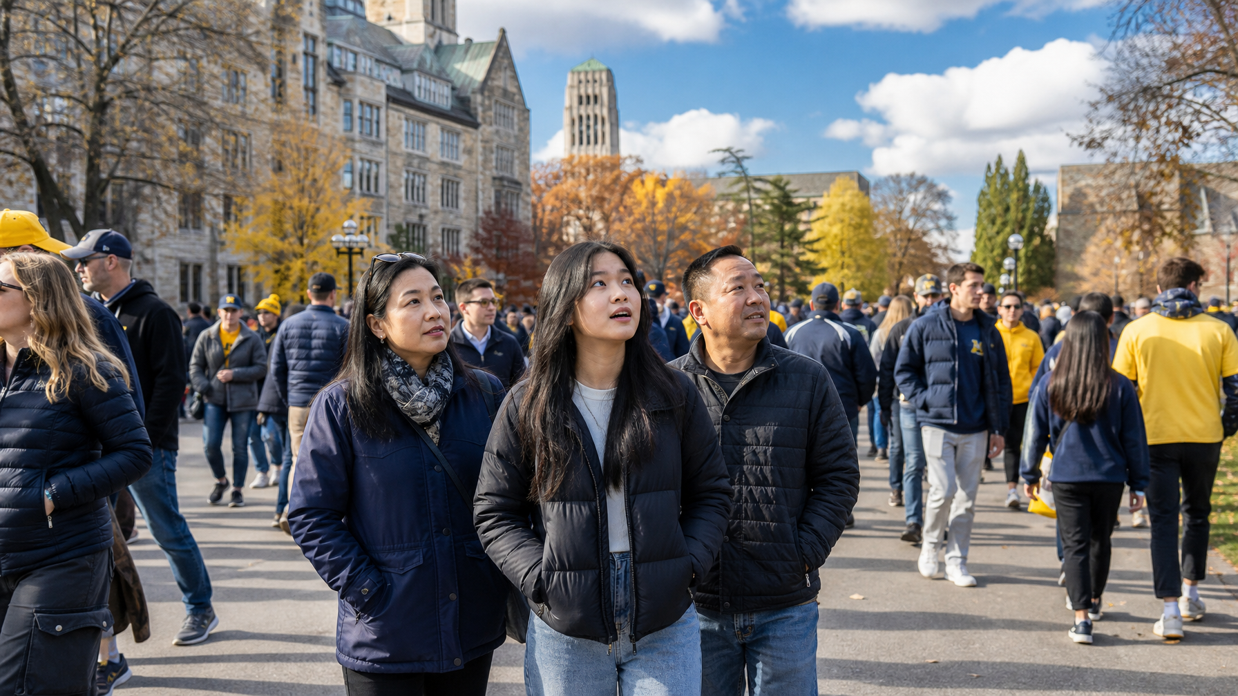 Cuối tuần bóng bầu dục Michigan có phải thời điểm tốt để thăm Ann Arbor không?