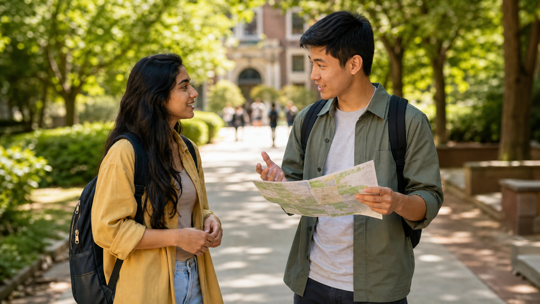 What Small Talk Works on a Campus Visit in Atlanta?
