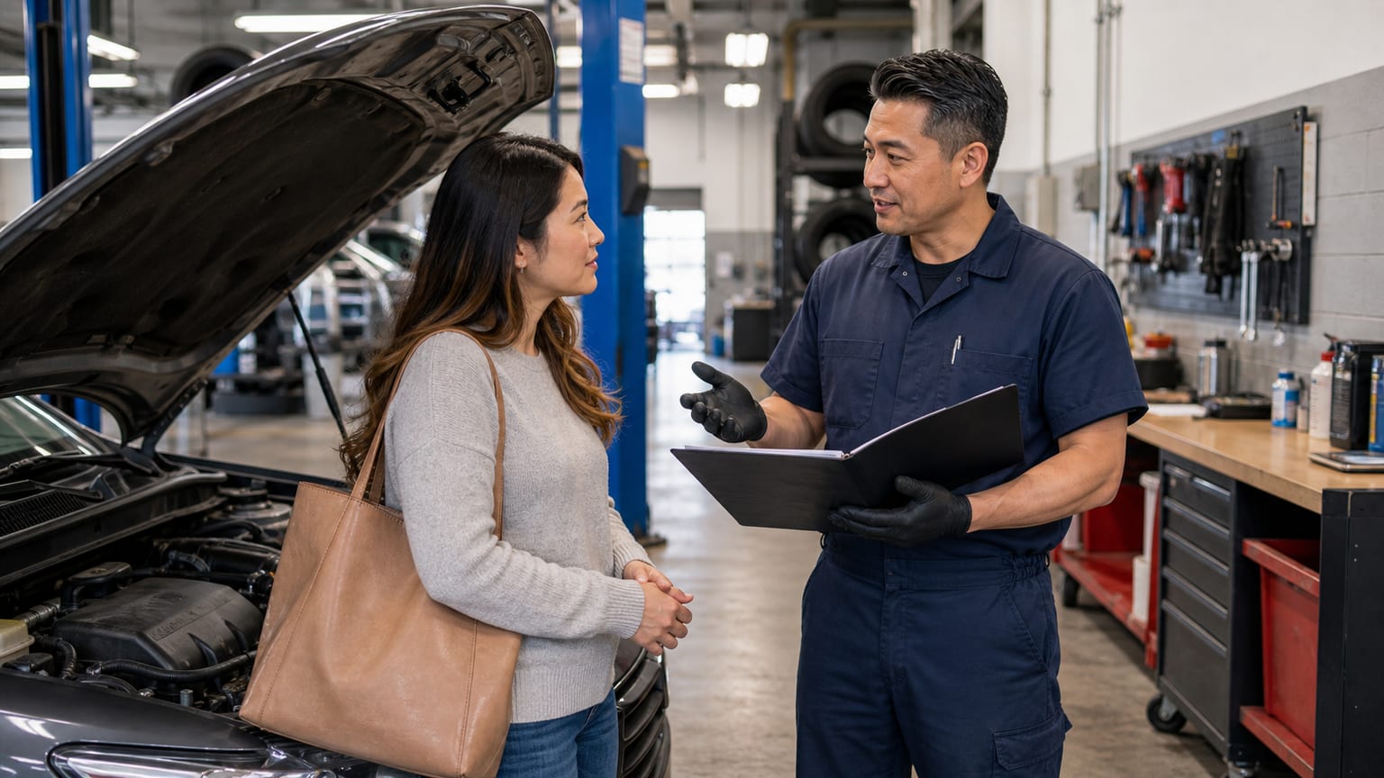 Auto Repair Shop English in the U.S.