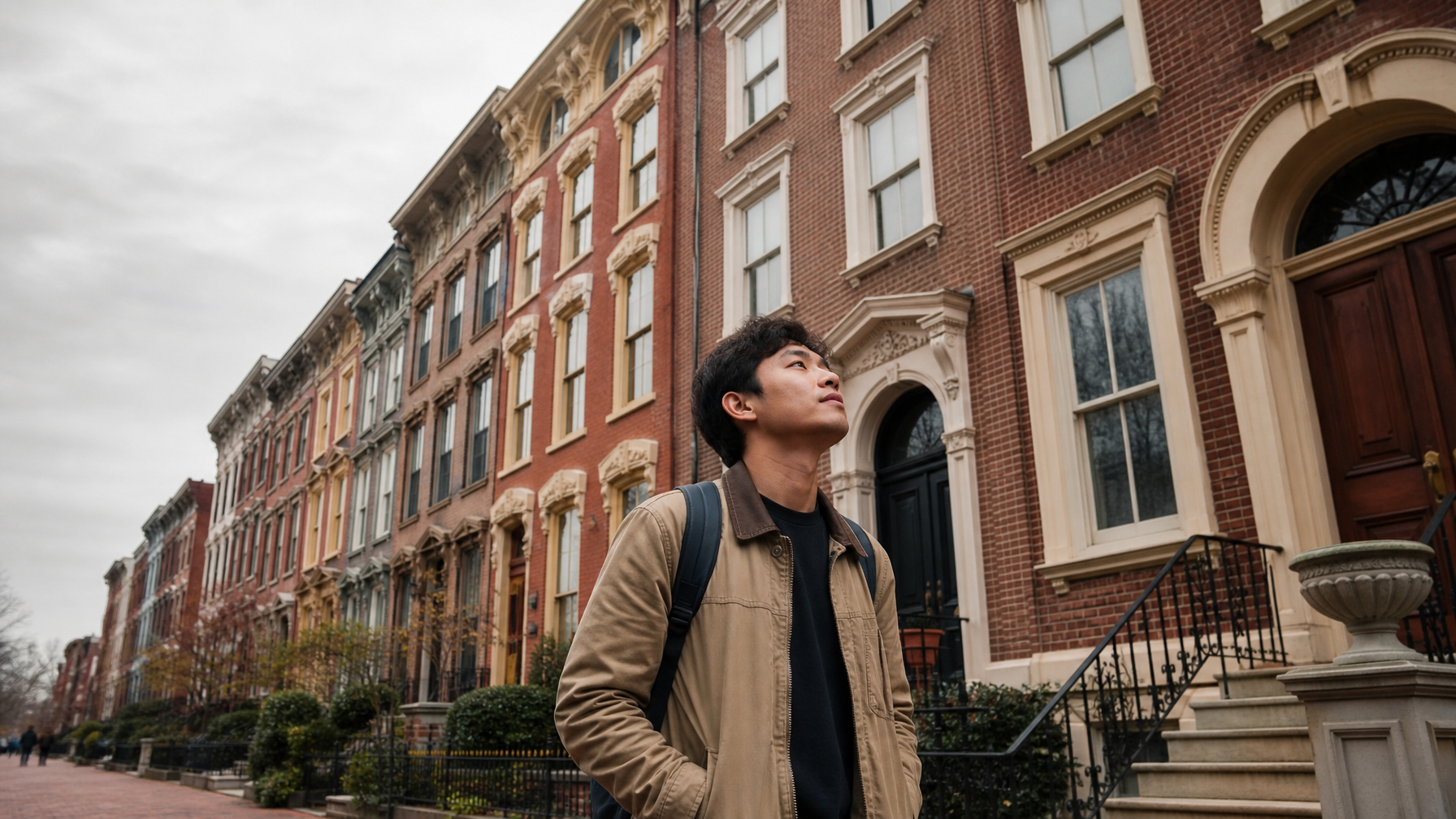 Rumah Deret Baltimore: Federal Hill, Fells Point, Mount Vernon, Bolton Hill — Arsitektur Lingkungan yang Mendefinisikan Kota