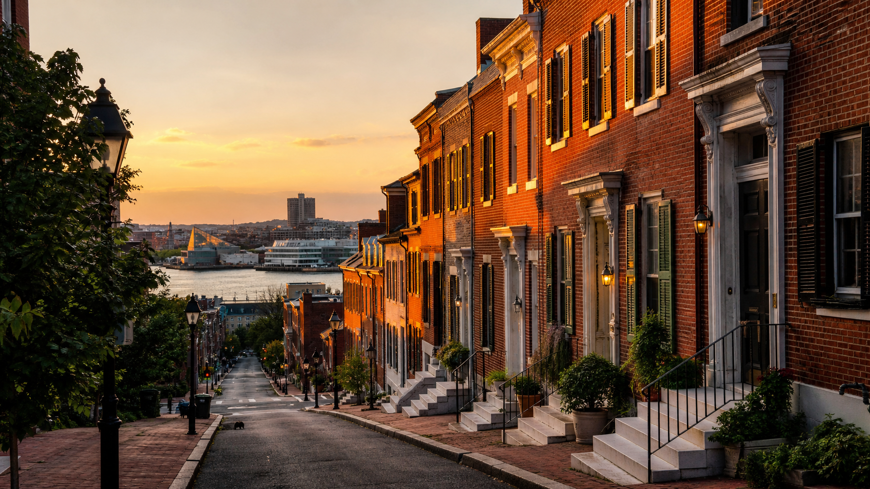 Baltimore Rowhouses: Federal Hill, Fells Point, Mount Vernon, Bolton Hill — The Neighborhood Architecture That Defines the City