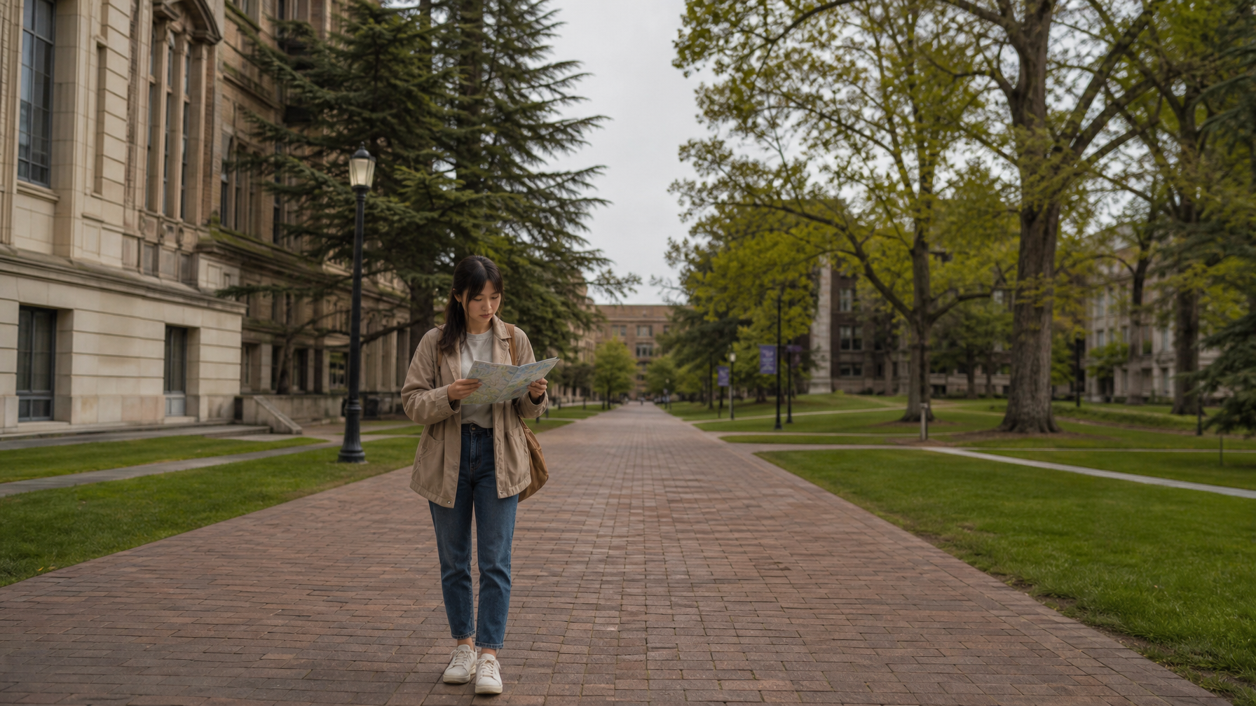 Baltimore 大學地圖：Johns Hopkins、MICA、UMBC、Loyola、Towson、Morgan State、Goucher