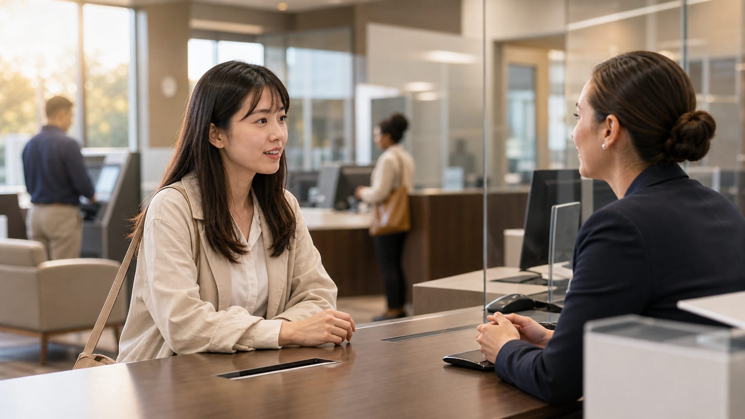 アメリカの銀行（bank）ではどんな英語が必要か？