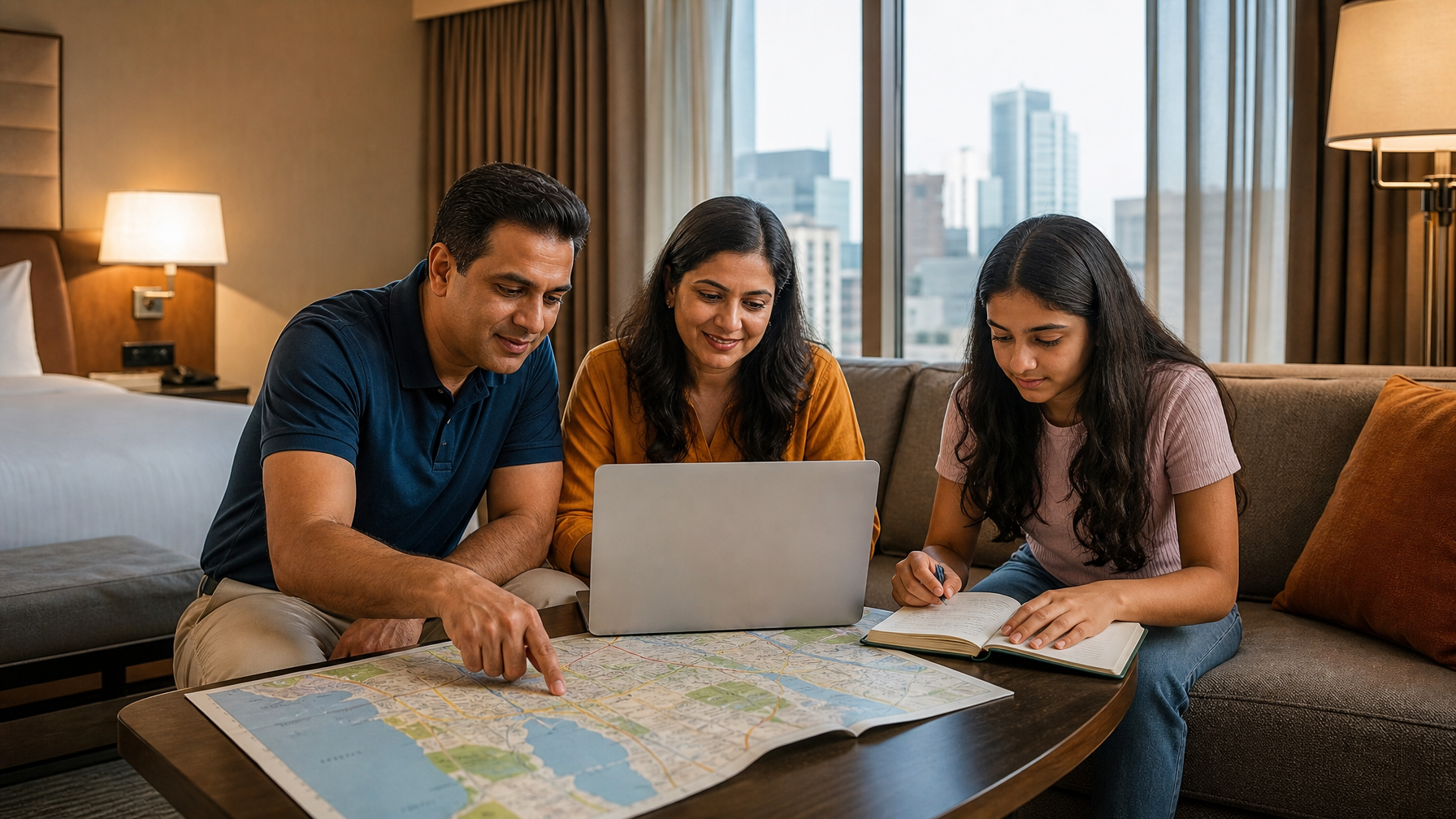 परिवार 6-Day Bay Area Study-Travel Itinerary कैसे plan करें?