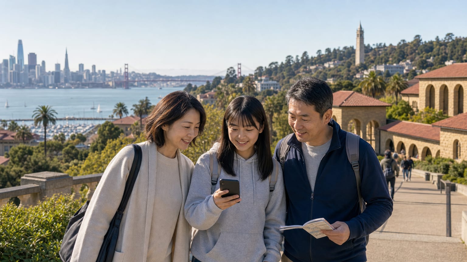 ベイエリアの大学、家族で最初に訪れるべきはどこ?