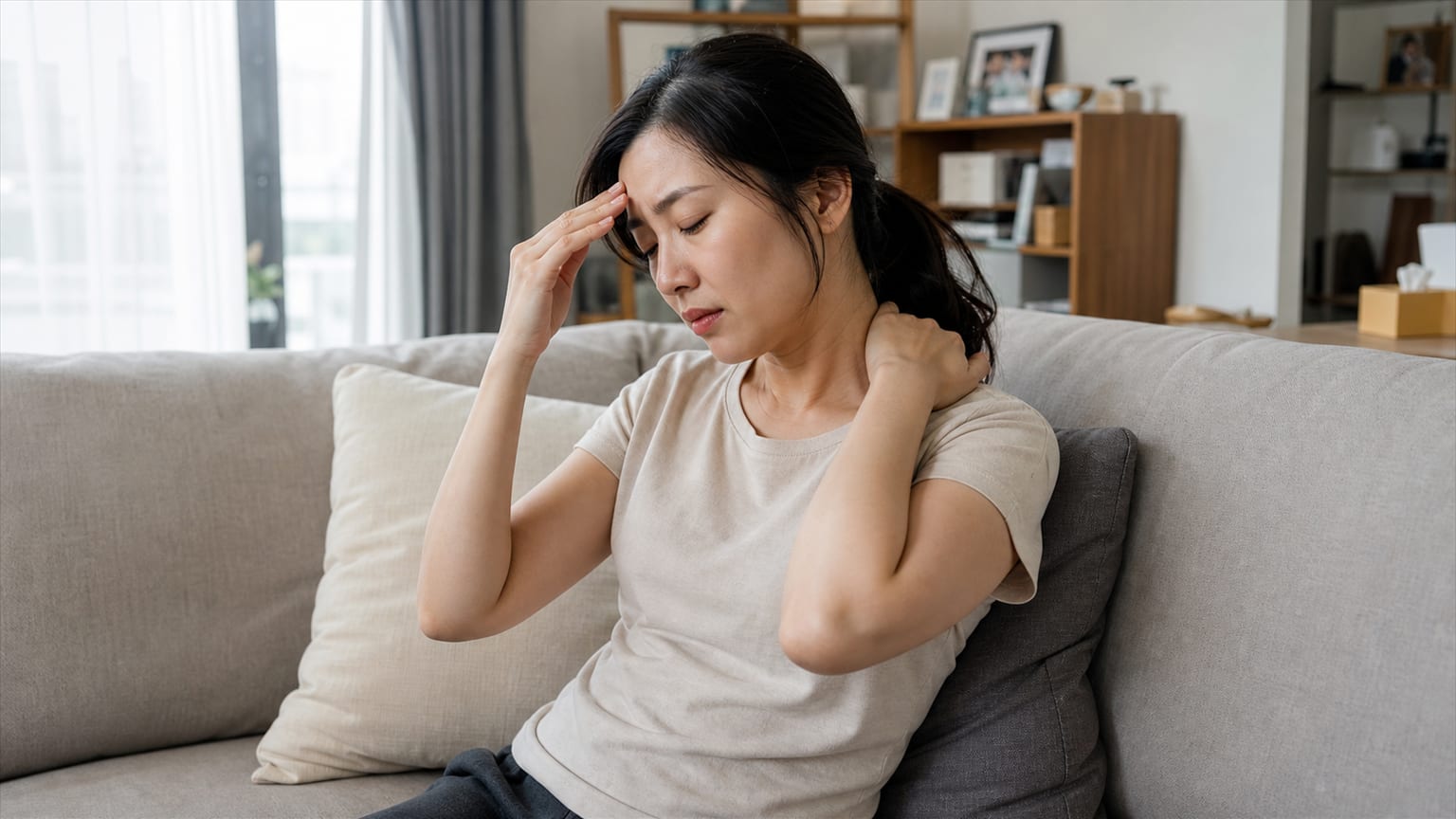 怎麼說出哪裡不舒服:sore、stiff、dizzy、nauseous、tired