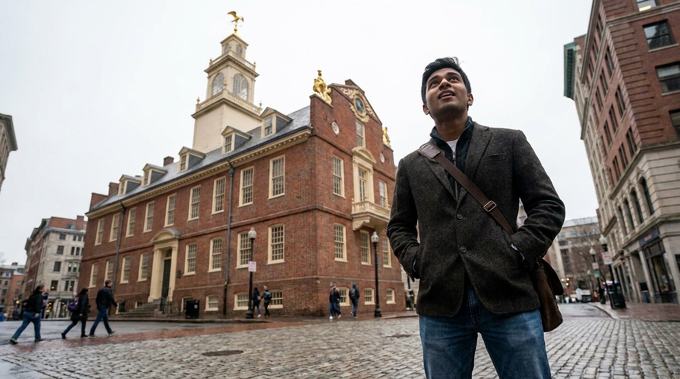 Boston's Freedom Trail: 16 Historical Sites जो TOEFL Reading को Power करते हैं