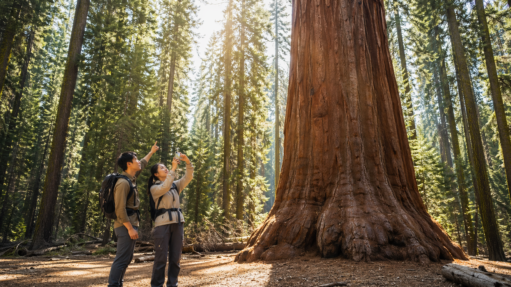 カリフォルニア国立公園ループ — Yosemite、Sequoia & Death Valley
