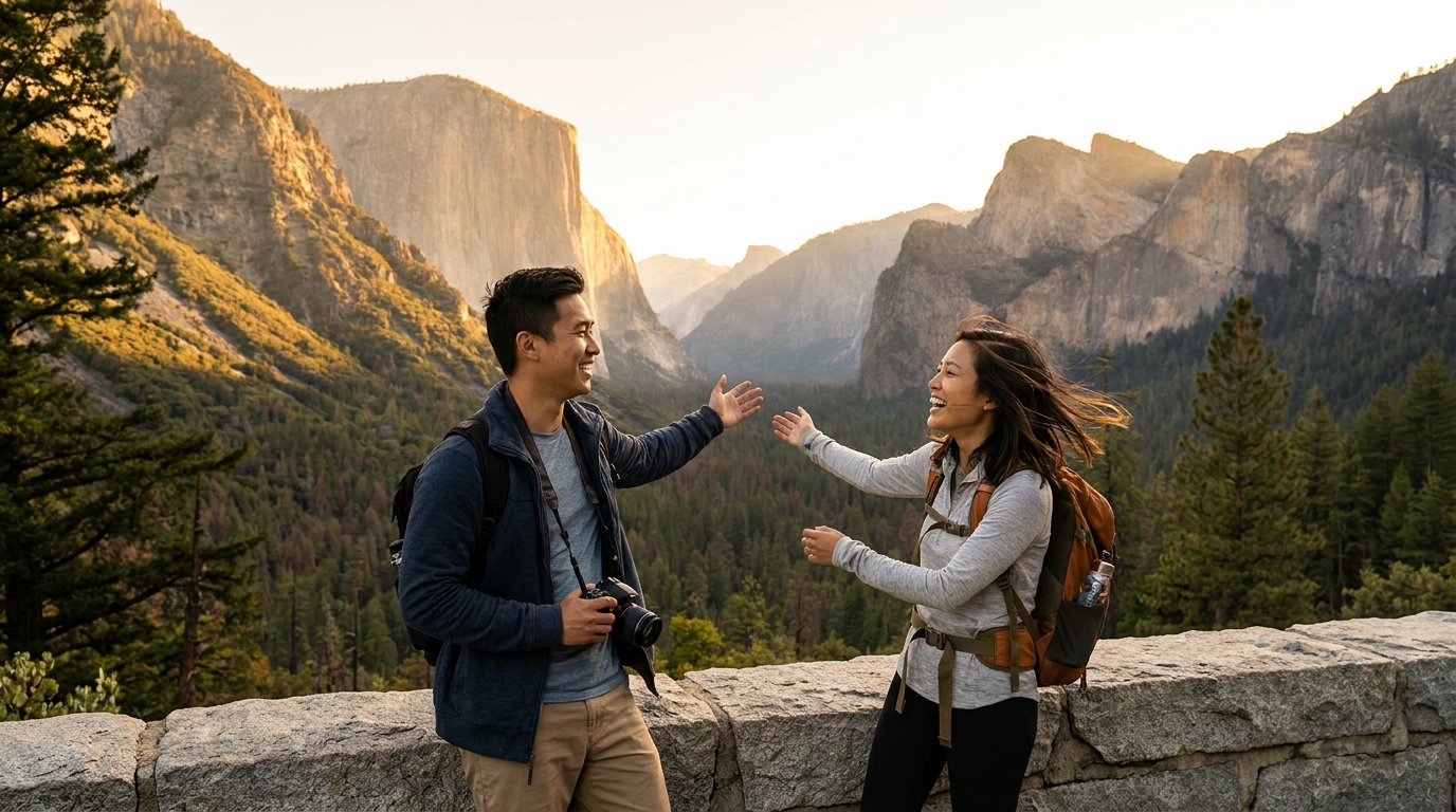 Vòng công viên quốc gia California — Yosemite, Sequoia & Death Valley
