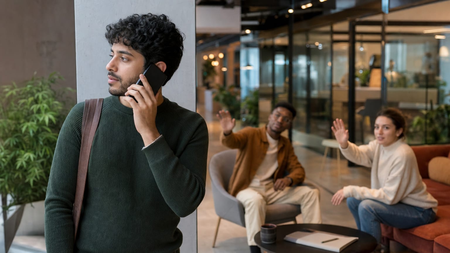 "Call" Has a Busy Social Life: Off, Out, Back, For