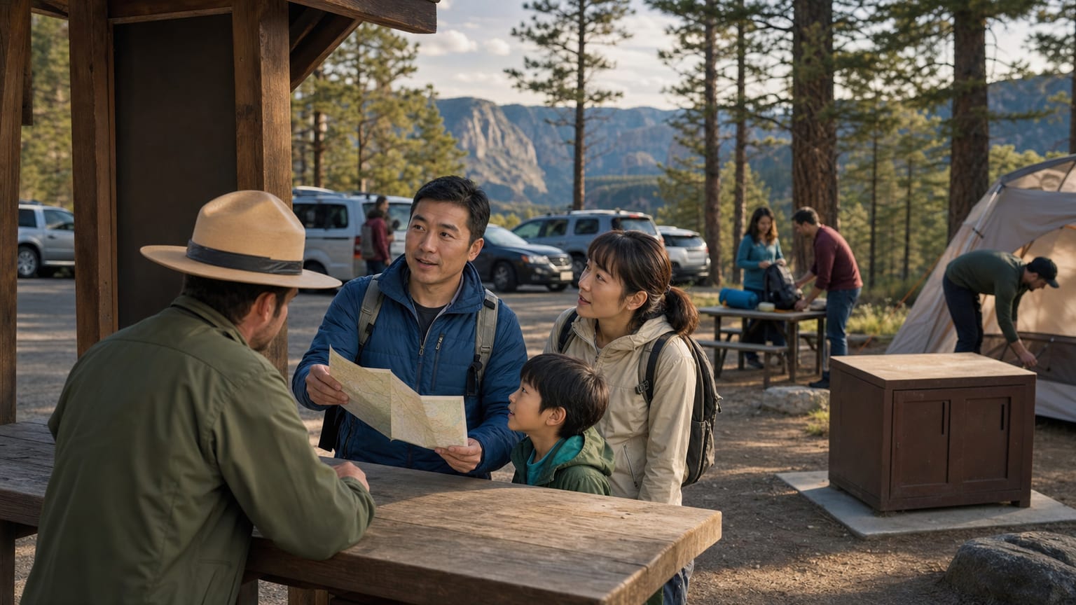 アメリカでのキャンプ・国立公園で必要な英語は?