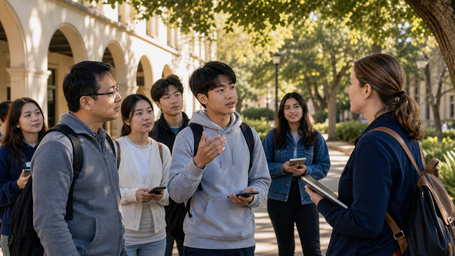 How Can You Ask Better Questions on a Campus Tour?