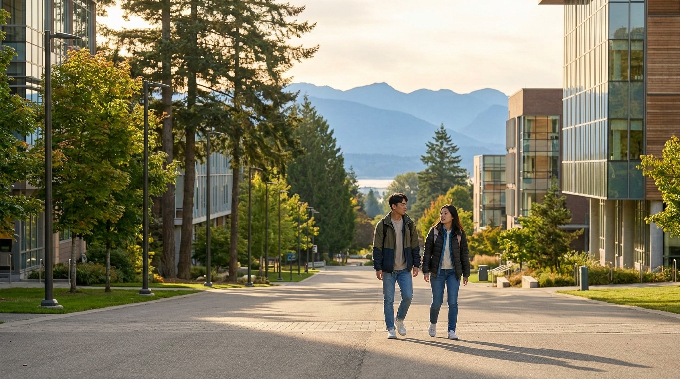 Cascadia 대학 확장: UBC, Portland, Western Washington, 그리고 국경을 가로지르는 태평양 북서부 대학 지도