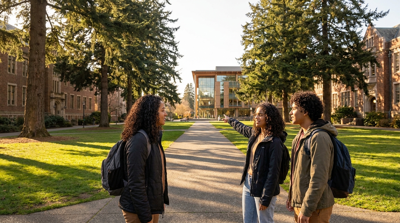 Extensão das Universidades da Cascadia: UBC, Portland, Western Washington e o Mapa Universitário Transfronteiriço do Pacific Northwest