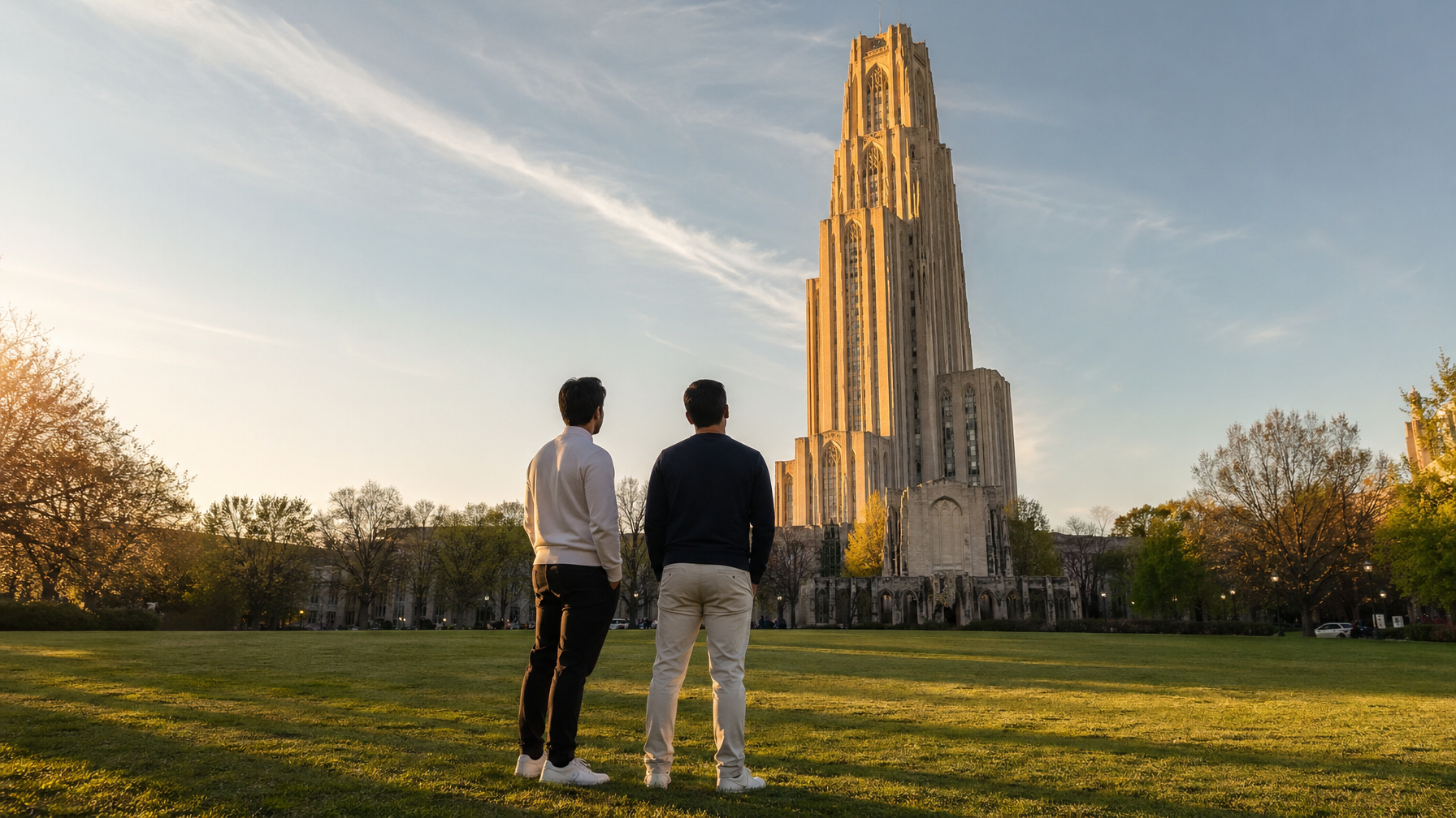 Cathedral of Learning وNationality Rooms: برج الفصول القوطي بارتفاع 535 قدماً في Pitt