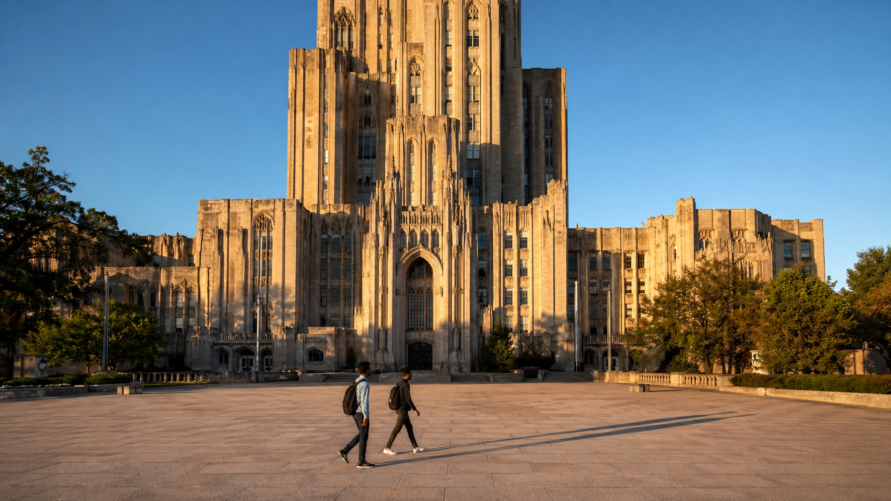 Cathedral of Learning और Nationality Rooms: Pitt का 535-फुट गोथिक कक्षा-टॉवर