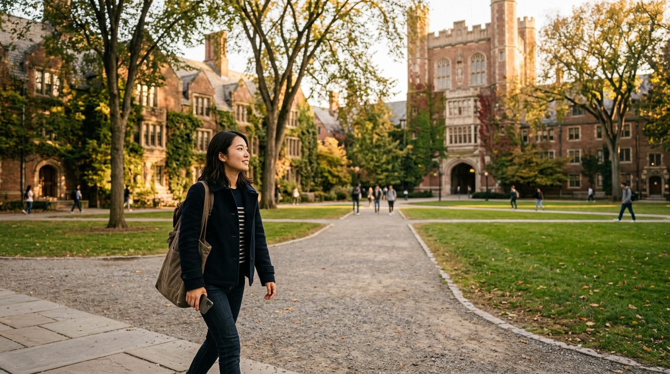 プリンストン近郊で他にどんな大学を訪問できる?