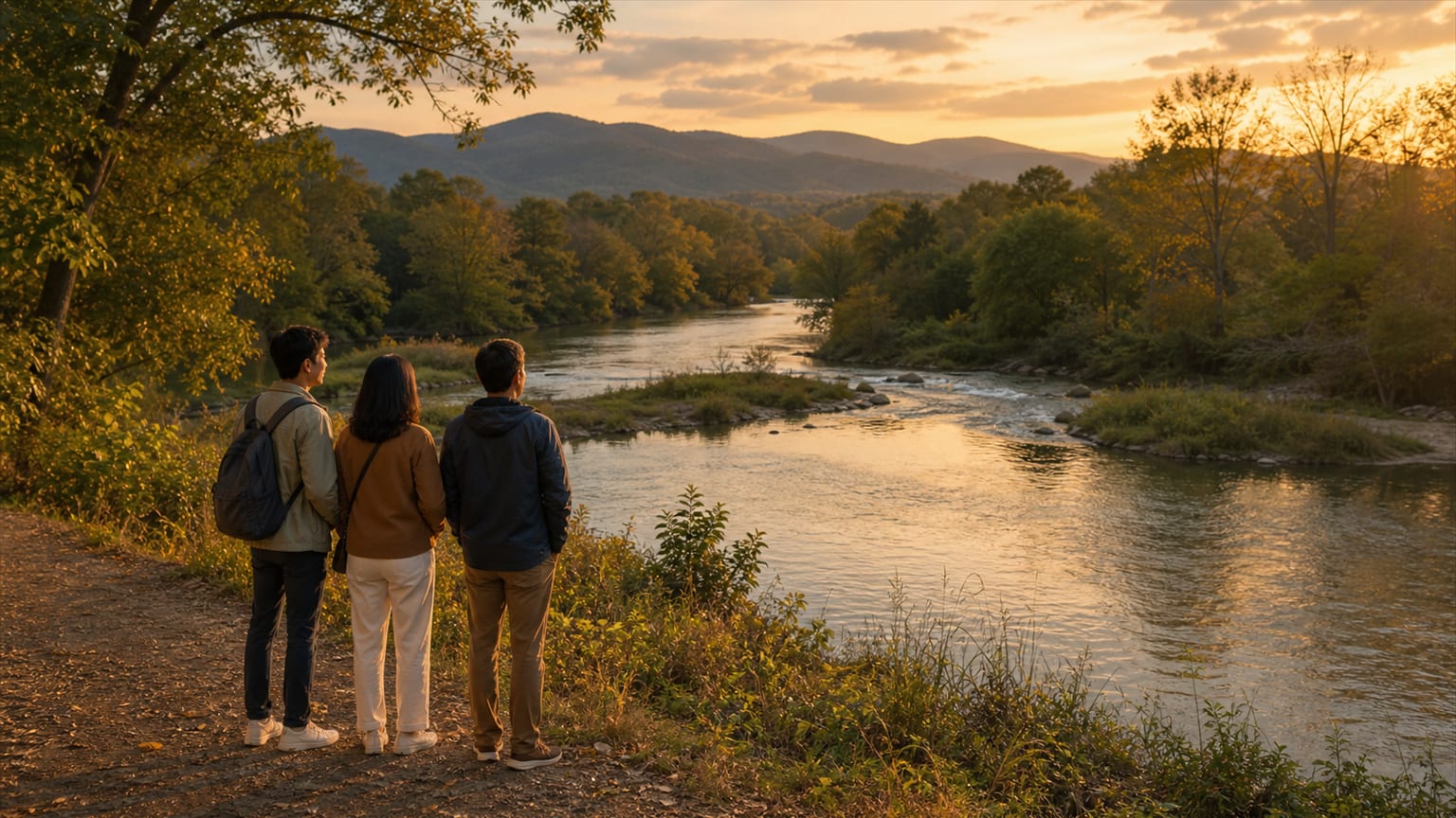 Bagaimana Blue Ridge, Sungai Rivanna, dan Empat Musim Membentuk Kehidupan di Charlottesville?