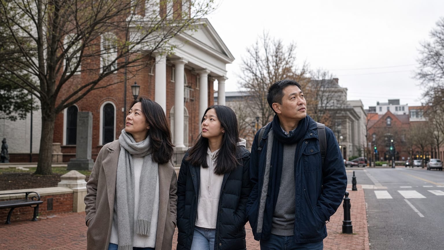 Charlottesville 的市中心歷史替校園訪問增添了什麼？