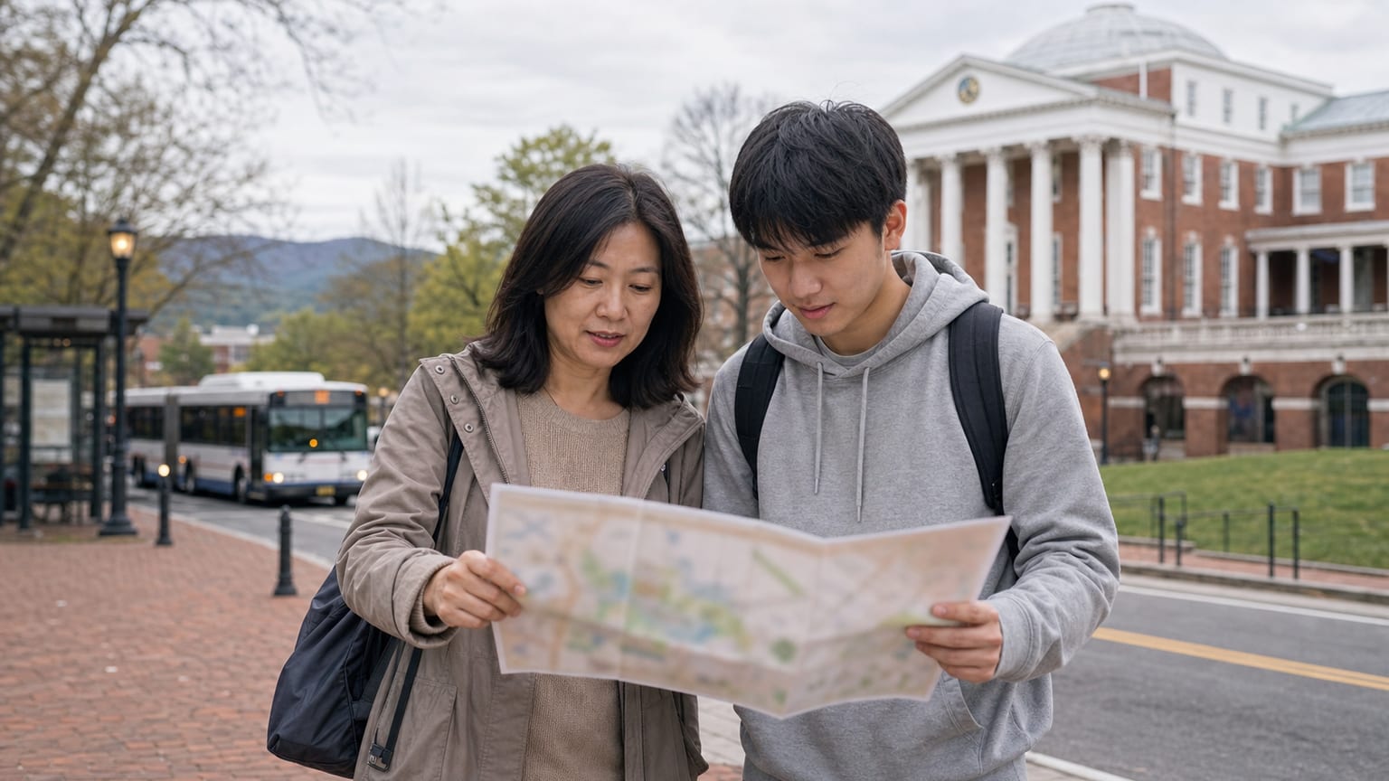 UVA、PVCC 以及鄰近的維吉尼亞大學選項各在哪裡？
