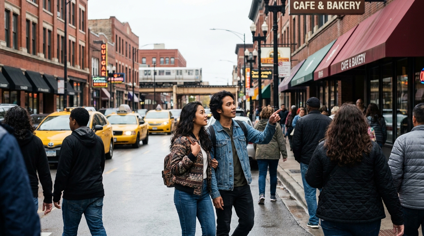 Lingkungan Kuliner Etnis Chicago: Pilsen, Chinatown, Devon Avenue, Andersonville, Bronzeville