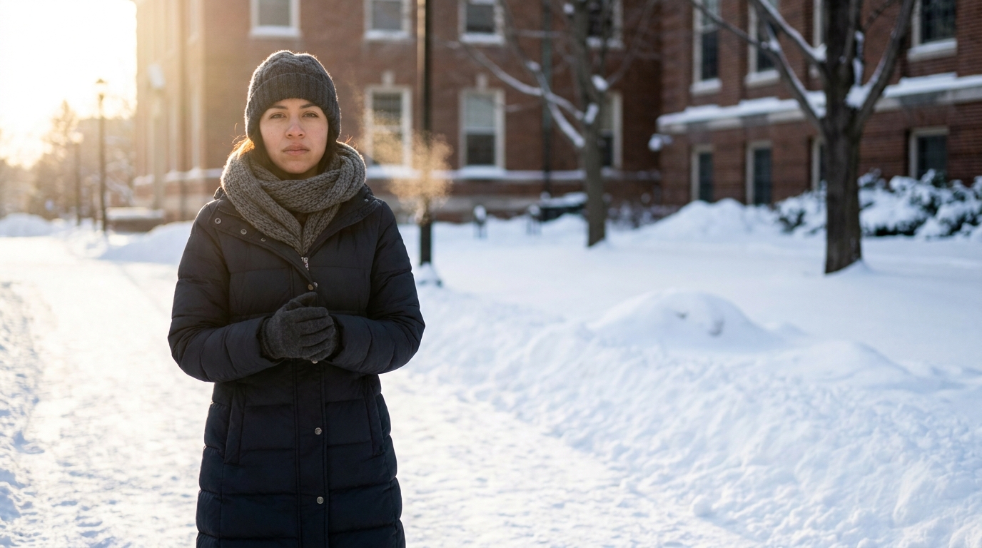 Las estaciones de Chicago: vórtice polar, nieve por efecto lago y la realidad invernal a la que deben enfrentarse los estudiantes internacionales
