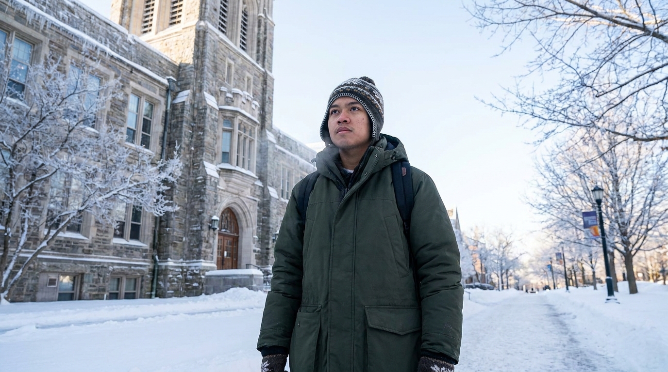 Musim-Musim Chicago: Polar Vortex, Lake Effect Snow, dan Realitas Musim Dingin yang Harus Dihadapi Mahasiswa Internasional