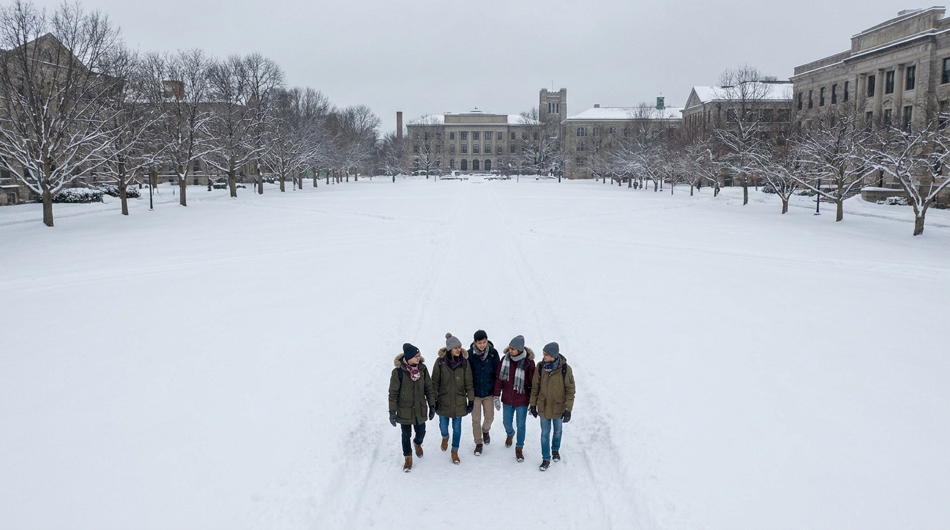Chicago Seasons: Polar Vortex, Lake Effect Snow, and the Winter Reality International Students Must Face