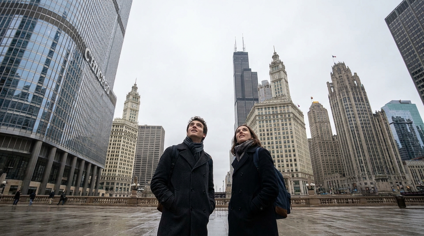 Le siècle du gratte-ciel à Chicago : Sullivan, Wright, Mies van der Rohe et la naissance de l'architecture moderne