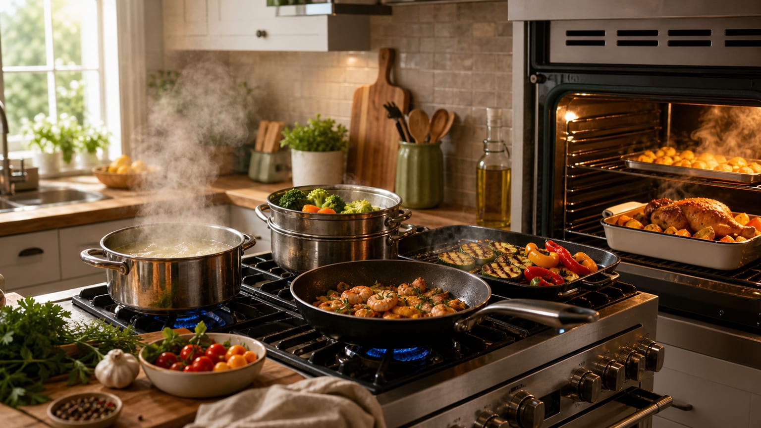 Schluss mit „Cook It“: Boil, Steam, Fry, Grill, Roast und Bake