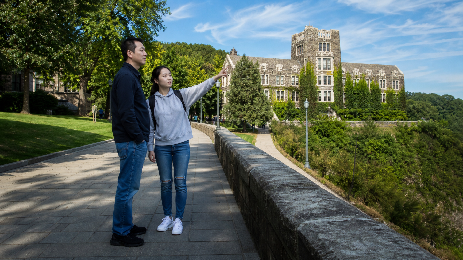 Gia đình quốc tế nên thăm và đánh giá Đại học Cornell như thế nào?
