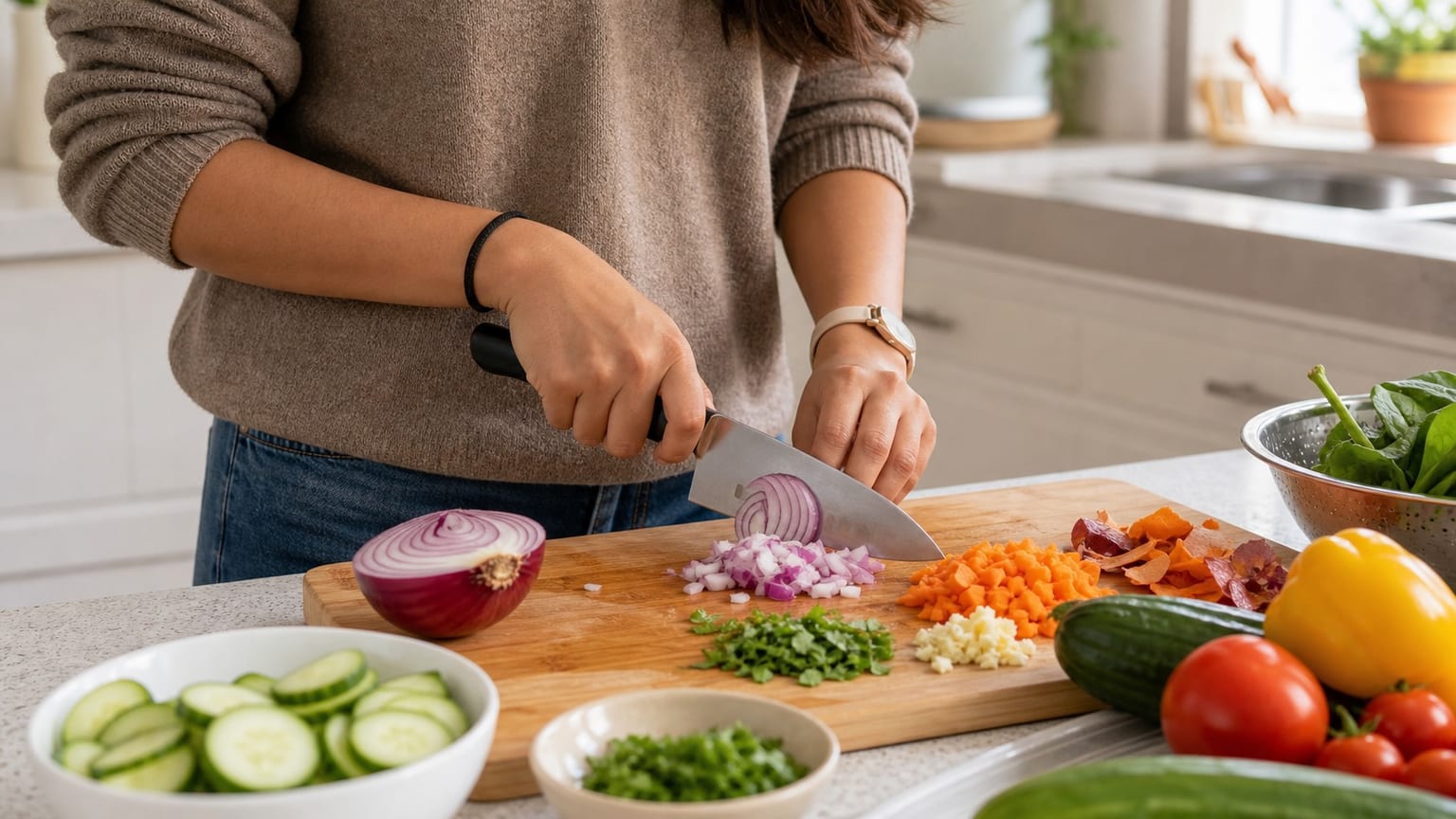 "Cut It" कहना बंद करें: Chop, Dice, Mince, Slice और Peel आत्मविश्वास के साथ