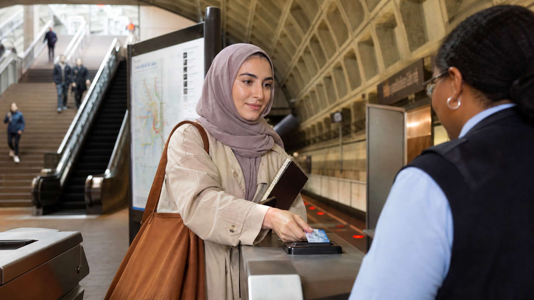 ما الإنجليزية التي تحتاجها في Metro والمقاهي ومطاعم D.C.؟