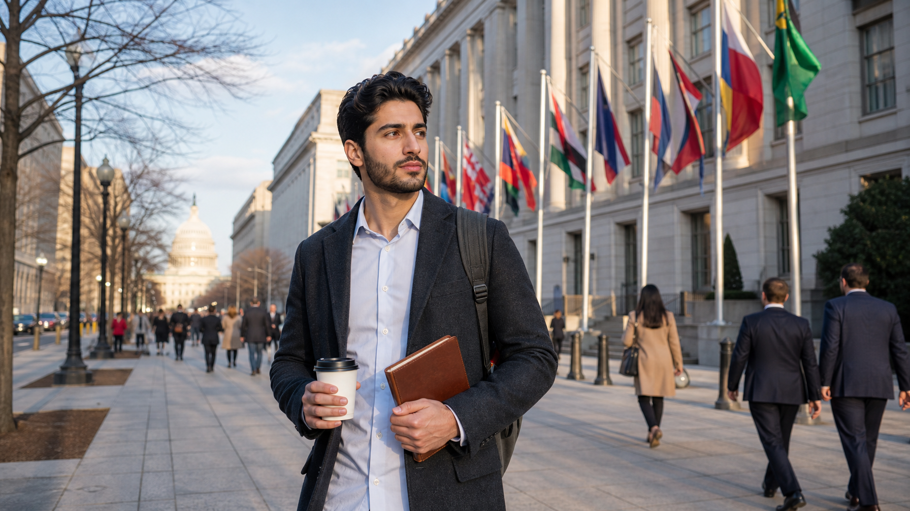 كيف تبدو دراسة السياسة أو العلاقات الدولية في D.C.؟
