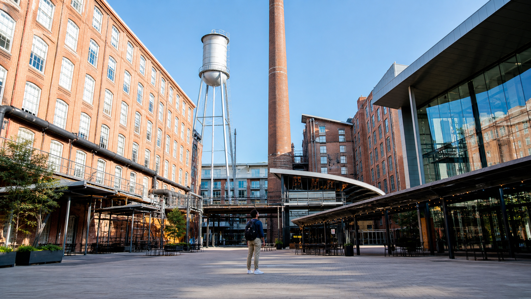 ¿Cómo se transformó una ciudad tabacalera en el centro de startups del Triangle? Durham y el American Tobacco Campus