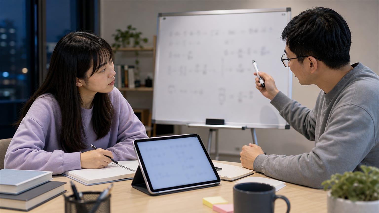 方程式不再緊張：怎麼說 x、y、equals 和 solve for