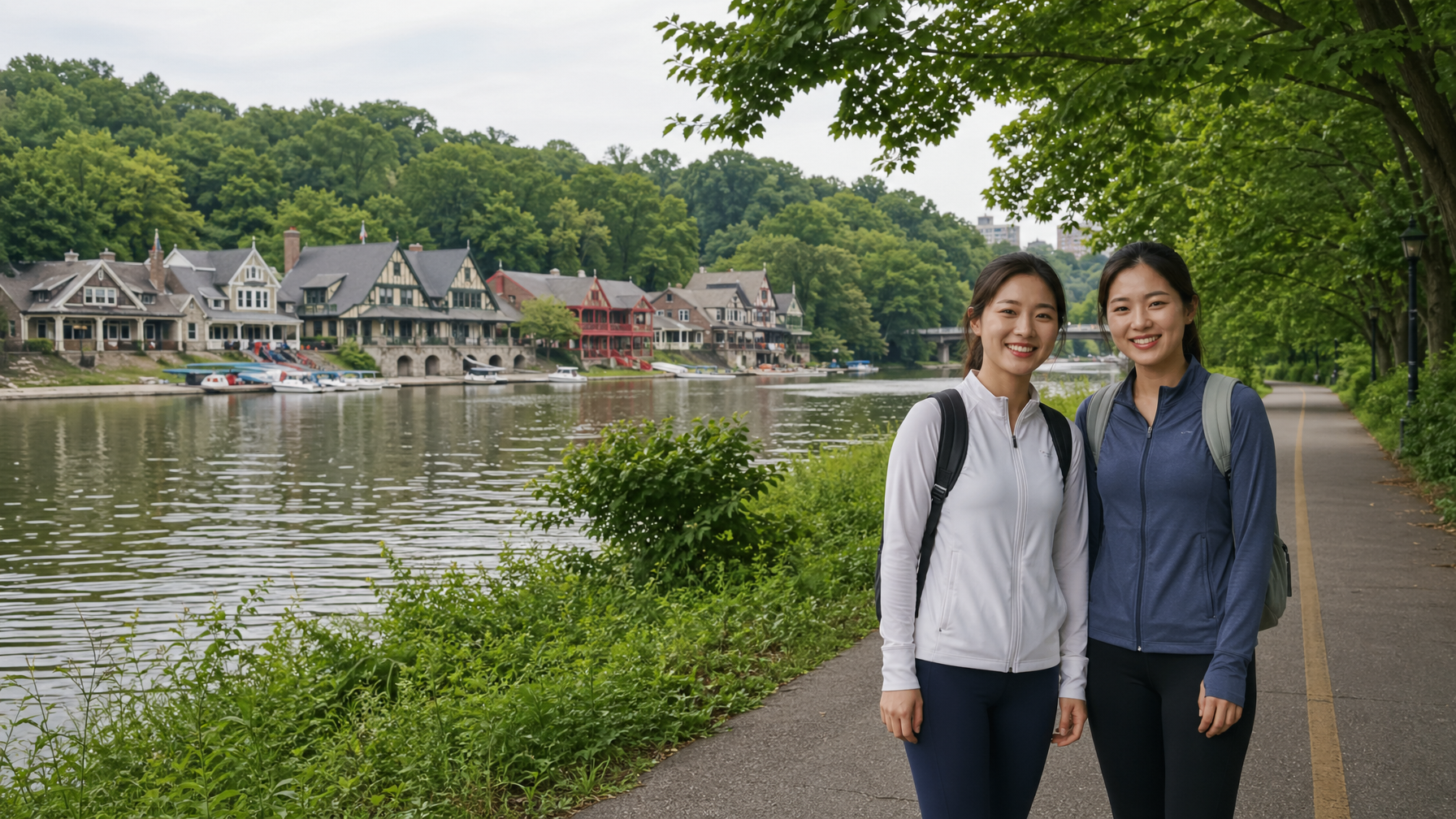 Fairmount Park, Schuylkill River Trail, Wissahickon Valley: 국제 학생을 위한 Philadelphia의 도시 공원 시스템