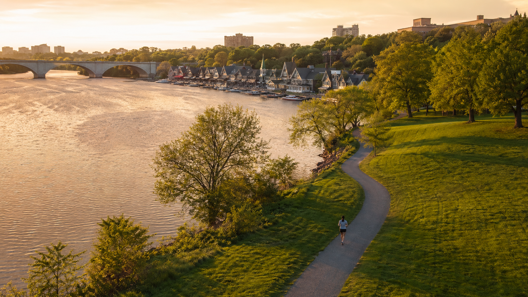 Fairmount Park, Schuylkill River Trail และ Wissahickon Valley: ระบบสวนสาธารณะเมืองของ Philadelphia สำหรับนักศึกษาต่างชาติ