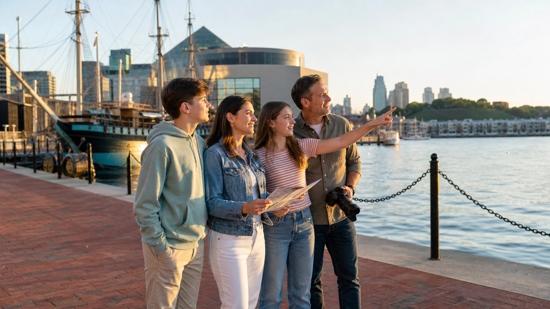 Family 5-Day Baltimore + DC + Annapolis Itinerary: Campuses, Inner Harbor, Smithsonian, and the Naval Academy