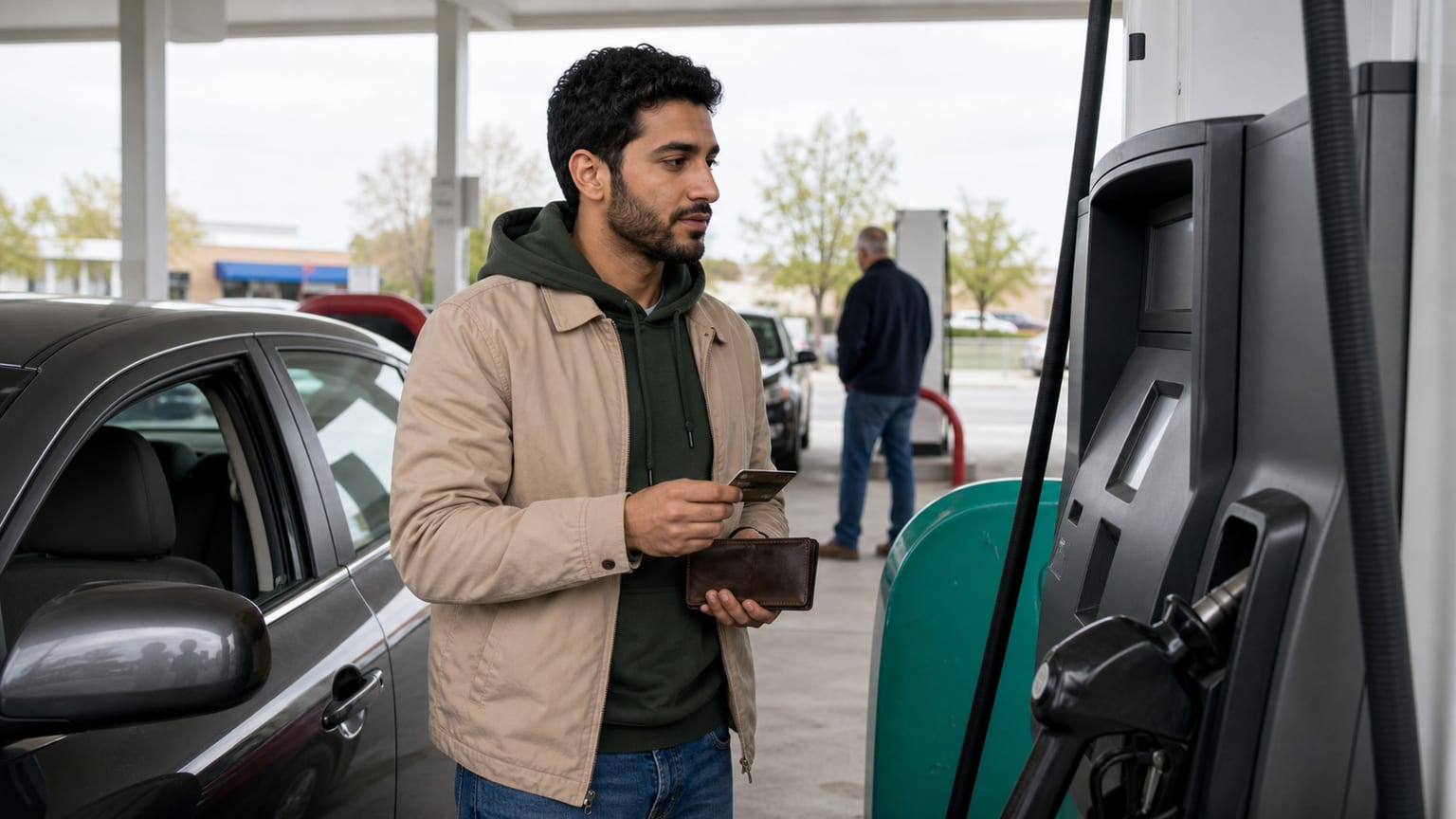 إنجليزية محطّة الوقود في الولايات المتحدة