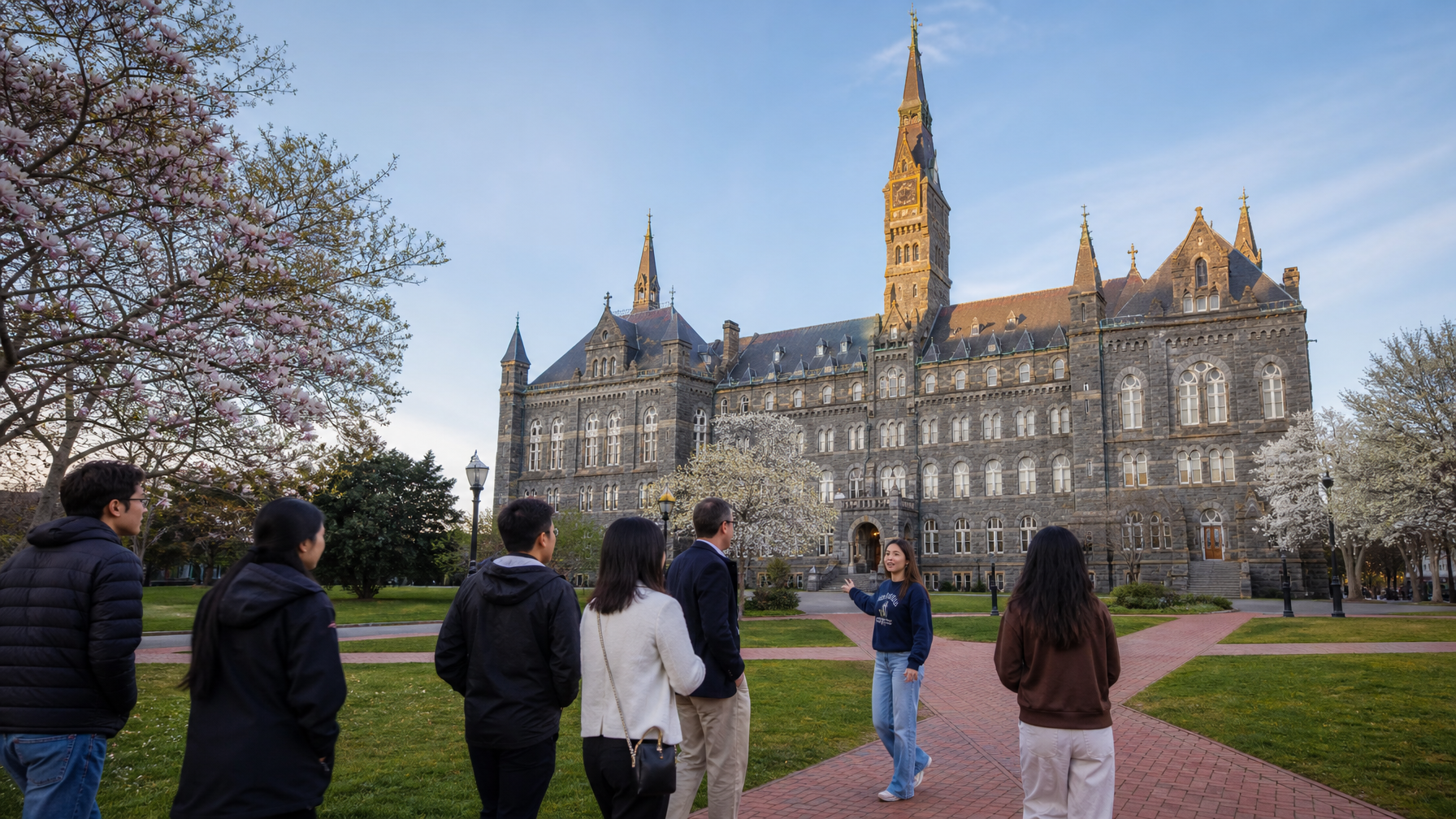 ¿Qué tan difícil es entrar a Georgetown como estudiante internacional?