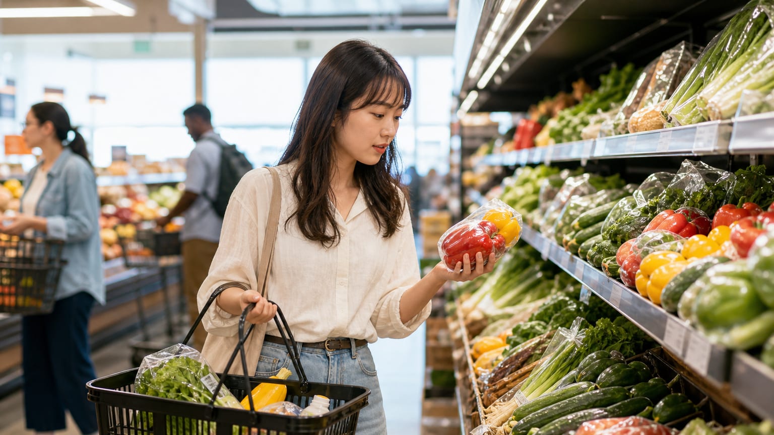アメリカのスーパー（grocery store）で買い物するにはどんな英語が必要か？