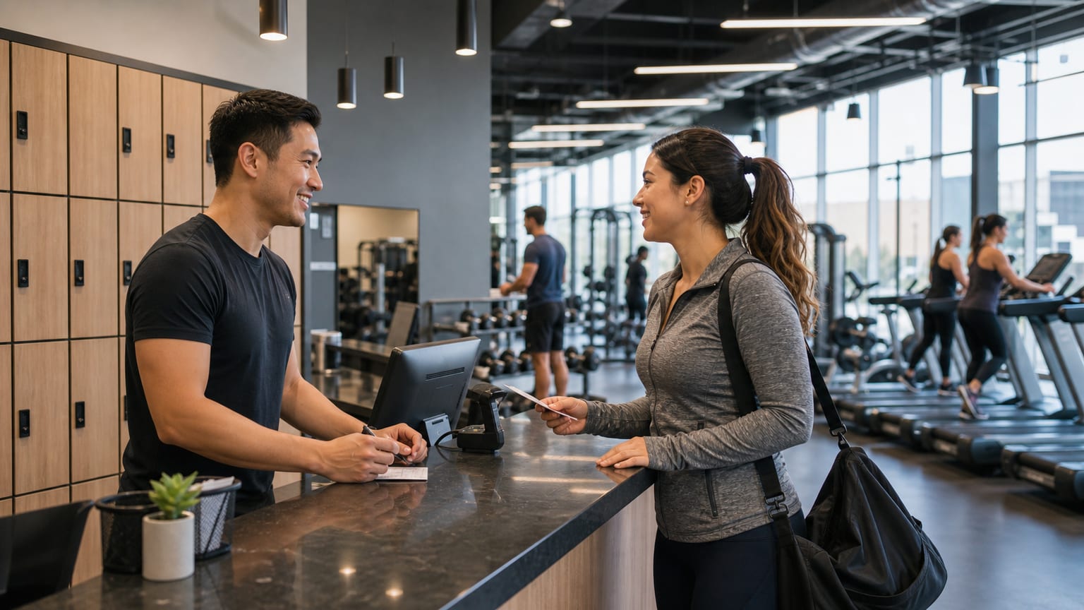 Gym English in the U.S.: Sign-Up, Memberships, and the Floor