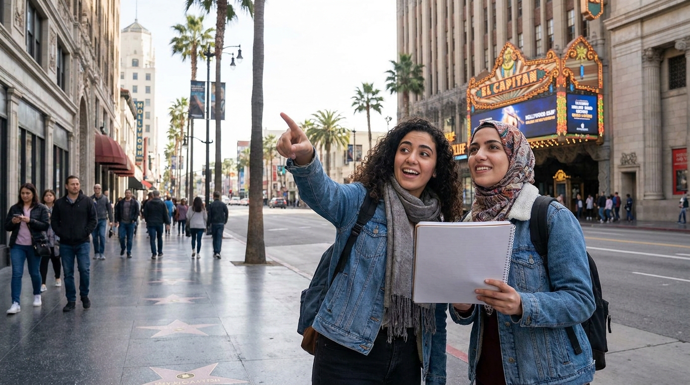 Hollywood وتاريخ السينما الأمريكية: جولة سير لمواضيع TOEFL Reading