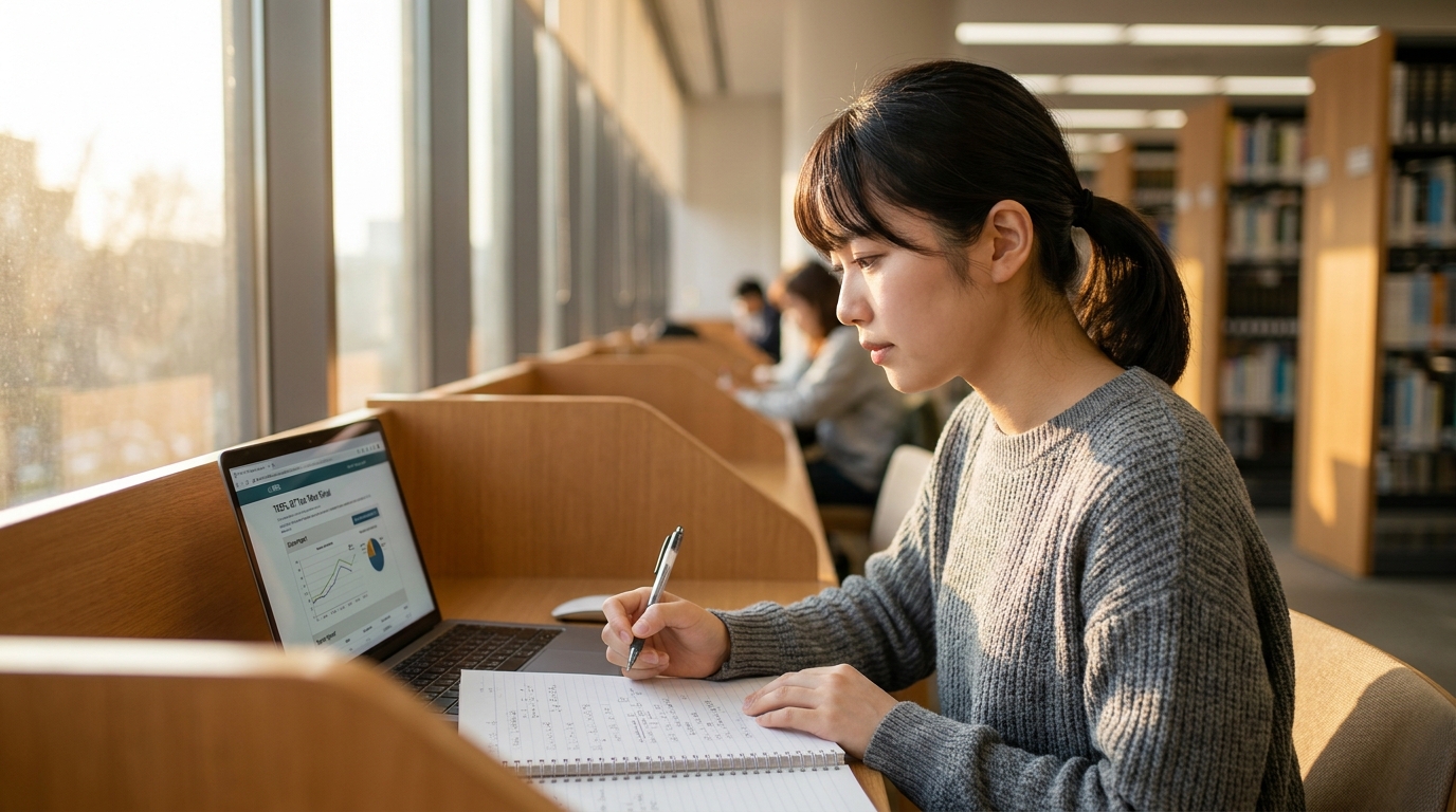 TOEFLは何回受けるべきか?