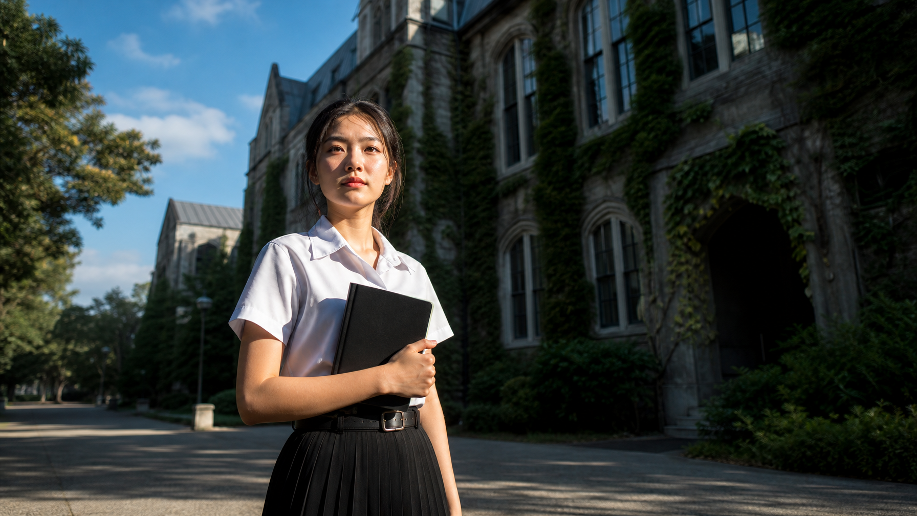 คำถามภาษาอังกฤษแบบไหนช่วยให้คุณเรียนรู้ได้มากขึ้นในทัวร์วิทยาเขต Cornell หรือ Ithaca College?